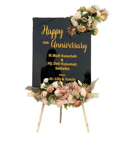 Papan Bunga Akrilik Kabuaran